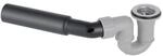 Geberit d52 Duschwannen-Ablauf 150058001 Ohne Ablaufdeckel, mit Anschlussbogen,...