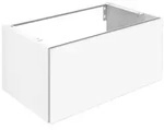 Keuco X-Line Waschtisch-Unterschrank 33161290000 Dekor inox seidenmatt, Glas inox