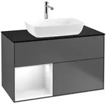 Villeroy und Boch Finion Waschtischunterschrank F772GFGK 100cm, Abdeckplatte...