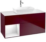Villeroy und Boch Finion Waschtischunterschrank F821GFHB 120cm, Abdeckplatte...