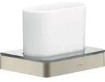 hansgrohe Axor Zahnglas 42834820 Glas, Wandmontage, brushed nickel
