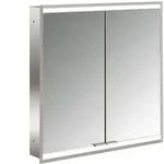 Emco prime Unterputz-Lichtspiegelschrank 949706333 600x730mm, 2-t&uuml;rig,