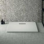 Ideal Standard Ultra Flat New Rechteck-Duschwanne T447401 Ablaufgarnitur mit