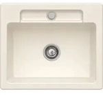Villeroy und Boch Siluet Fl&auml;chenb&uuml;ndige Sp&uuml;le 33462FKR mit Ablaufgarnitur und