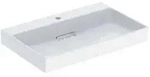 Geberit One Waschtisch 505036001 75 cm, mit Hahnloch mittig, ohne &Uuml;berlauf, wei&szlig;