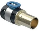Geberit FlowFit &Uuml;bergang 620234001 DN 32, &Oslash; 40/35 mm, 8 cm, mit Einschubende
