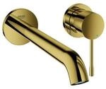 Grohe Essence Fertigmontageset 29193GL1 Unterputz-2-Loch-Waschtischmischer, Ausladung