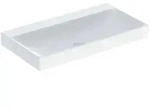 Geberit One Waschtisch 505021013 90 cm, ohne Hahnloch und &Uuml;berlauf, wei&szlig; KeraTect
