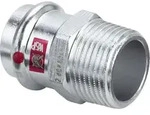 Viega Prestabo &Uuml;bergangsst&uuml;ck 559038 22 mm x R 3/4, Stahl unlegiert,...