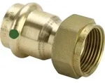 Viega Sanpress Verschraubung 265700 28 mm x G 1 1/4, Rotguss oder Siliziumbronze,