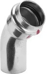 Viega Prestabo Bogen 558345 18 mm, 45Grad, Stahl unlegiert, SC-Contur, Einsteckende