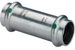 Viega Sanpress Inox Schiebemuffe 436414 35mm, Stahl nichtrostend, SC-Contur