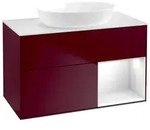 Villeroy und Boch Finion Waschtischunterschrank GA21GFHB 100cm, Abdeckplatte...