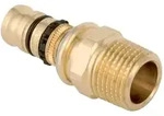 Geberit Mepla &Uuml;bergang 604538005 &Oslash; 32mmxR 1 1/4, Rotguss, mit AG