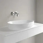 Villeroy und Boch Aufsatzwaschtisch 4A7465R1 65x40 cm, asymmetrisch, ohne...