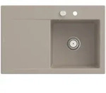Villeroy und Boch Subway Style 45 Einbausp&uuml;le 334702AM rechts, mit Ablaufgarnitur,