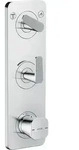 hansgrohe Axor Citterio C Thermostatmodul 49701000 cubic cut, chrom, Unterputz,...