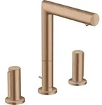 hansgrohe Axor Uno 3-Loch-Waschtischarmatur 45133310 Ausladung 183mm, mit