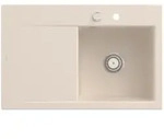 Villeroy und Boch Subway Style 45 Einbausp&uuml;le 334702FU rechts, mit Ablaufgarnitur,