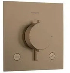 hansgrohe Ecostat Comfort E Thermostat 33716140 Unterputz, f&uuml;r 2 Verbraucher, 23