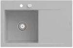 Villeroy und Boch Subway Style 45 Flat Einbausp&uuml;le 334802SM links, mit
