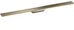 hansgrohe Drain Duschrinne 42523140 1000mm, Fertigset, frei im Raum, brushed bronze
