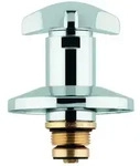 Grohe Oberteil Trecorn 3/4", chrom, Markierung blau