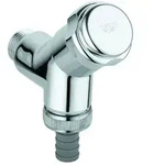 Grohe Anschlussventil 41010000 chrom, Schr&auml;gsitzausf&uuml;hrung