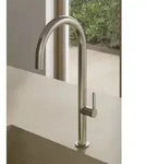 Kludi AUREA K&uuml;chenarmatur 55803N575 seitliche Bedienung, Stainless Brushed...