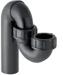 Geberit Rohrbogengeruchsverschluss 152041161 DN 50/56, Einlauf/Abgang vertikal,