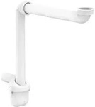 hansgrohe Raumsparsiphon 54235000 Eingang G 1 1/4, Abgang: DN 32, wei&szlig;