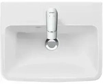 Duravit No. 1 M&ouml;bel-Handwaschbecken 0743500000 50x40cm, mit Hahnloch, &Uuml;berlauf,