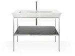 Duravit White Tulip Waschtisch-Konsole WT45410H1H1 98,4 x 45 cm, Graphit...