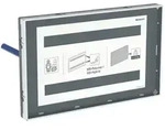 Geberit Sigma Abdeckplatte 115697001 fl&auml;chenb&uuml;ndig, mit Sichtrahmen