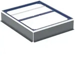 Geberit Duofix Installationsrahmen 551522001 100 x 120 cm, f&uuml;r Duschfl&auml;che