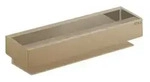 Keuco Duschkorb 11158030000 Bronze geb&uuml;rstet, Schenkell&auml;nge 300 mm