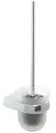 Bravat Metasoft WC-Wandgarnitur 818310 Glas satiniert, chrom