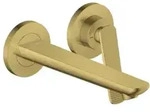 hansgrohe Axor Citterio C Waschtischarmatur 49111990 cubic cut, polished gold optic,