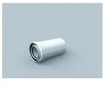 Bertrams Polyline LAS Rohr 41RL500-60 500 mm, DN 60/100, innen, wei&szlig;