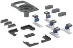 Geberit Duofix Duschwannenablauf 551559001 mit 5 F&uuml;&szlig;en, stockwerksdurchdringende