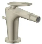 hansgrohe Axor Citterio C Bidetarmatur 49211820 cubic cut, brushed nickel,...