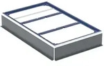 Geberit Duofix Installationsrahmen 551516001 90 x 150 cm, f&uuml;r Duschfl&auml;che,...