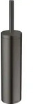 hansgrohe Axor WC-B&uuml;rstengarnitur 42855340 mit Deckel, Wandmontage, brushed black