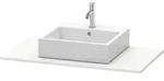 Duravit XSquare Konsole XS060E03939 100x55cm, mit 1 Ausschnitt, Nordic wei&szlig;