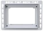 Mepa Einbaurahmen Typ II 421903 weiss