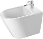 Duravit D-Neo Bidetarmatur DE2400001010 mit Zugstangen-Ablaufgarnitur, Ausladung