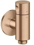 hansgrohe AXOR One Wandanschluss Stop 48781310 mit Absperrventil, brushed red...