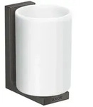 hansgrohe Axor Zahnbecher 42604340 Glas, Wandmontage, brushed black chrome