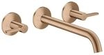 hansgrohe AXOR One 3-Loch Wannenarmatur 48431310 Unterputz, Ausladung 220mm, f&uuml;r