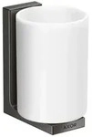hansgrohe Axor Zahnbecher 42604330 Glas, Wandmontage, polished black chrome